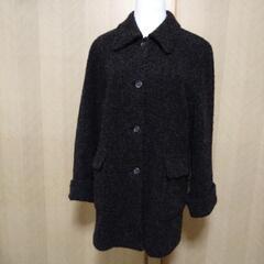 【GERARD DAREL】ステンカラーコート  黒