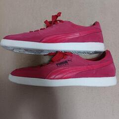 ★PUMA プーマ★USサイズ11★日本27,5cm★赤スウェード★の画像