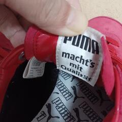 ★PUMA プーマ★USサイズ11★日本27,5cm★赤スウェード★の画像