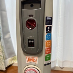 オイルヒーター•デロンギ•1200Wの画像