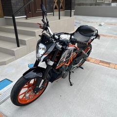 KTM DUKE250 実働 自賠責長