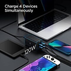 Spigen 最大100W 合計120W 4ポートPD充電器の画像