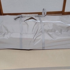 折りたたみベビーベッド　またまだ使えます。の画像