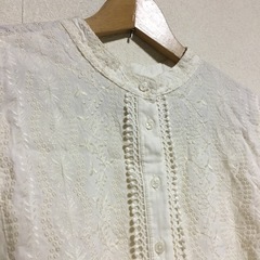 stadio   CＬIＰ/エレガント刺繍シャツブラウスの画像