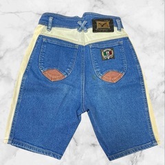 CRACK❤デニムハーフパンツ　ボトムス　ズボンの画像