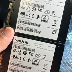 サンディスク　SSD 500GB 2台セットの画像