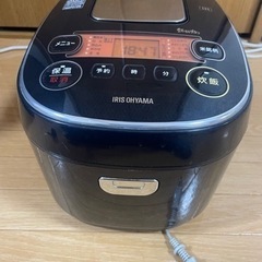 [取引中/予約済み]炊飯器 アイリスオーヤマ  5.5合 IH2019年製 RC-IE50-Bの画像