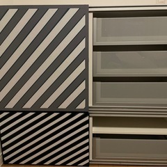IKEA(イケア) BESTA ベストー  DIY・リメイク・オリジナル・棚  制作品 (素人) 使用感ありの画像