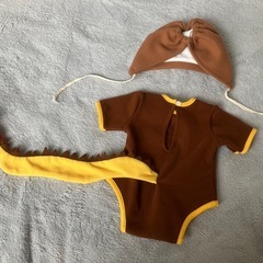 龍の服　撮影用 0歳〜3カ月の画像