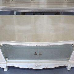 Saltarelli Mobili サルタレッリモビリ 白家具 テレビ台 Used・美品の画像