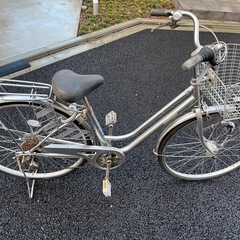 自転車　ママチャリ　27インチ　新品時2万円の画像