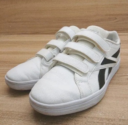 Reebok リーボック マジックテープ シンプル ロ－カットスニーカー サイズ24.0