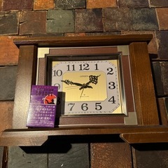 置き時計　レトロ