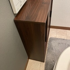 受け渡し決定　薄型トイレラック、薄型収納棚の画像