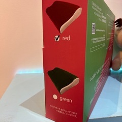 🍦新品未開封🍦ツートーン低反発枕「RED」②の画像