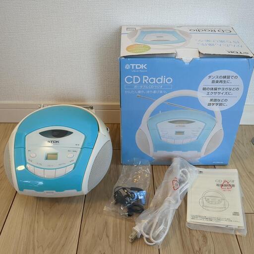 【他サイトにて売り切れ】】TDK/ポータブルCDラジオ