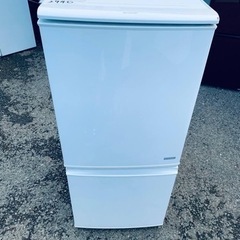 シャープノンフロン冷凍冷蔵庫　SJ-C14A-W