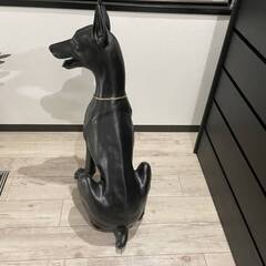 ドーベルマン 置物 オブジェ 犬の画像
