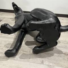 ドーベルマン 置物 オブジェ 犬の画像