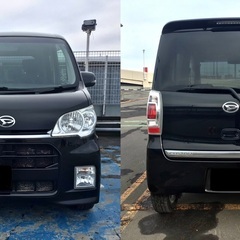 ★最安★緊急投稿★小さな高級車★ダイハツ★タントエグゼ★カスタムRS!★ターボ!★4WD!★ ナビ!★ドライブレコーダー!★エンジンスターター!★禁煙車!★テレビ？★後席モニター？★車検付き!★全国どこで激安陸送可能★の画像