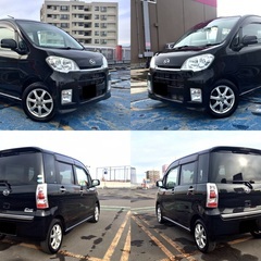 ★最安★緊急投稿★小さな高級車★ダイハツ★タントエグゼ★カスタムRS!★ターボ!★4WD!★ ナビ!★ドライブレコーダー!★エンジンスターター!★禁煙車!★テレビ？★後席モニター？★車検付き!★全国どこで激安陸送可能★の画像