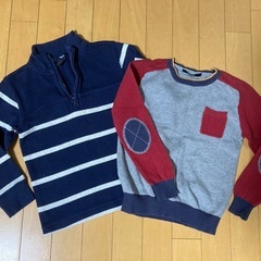 子供服／ジャケット、長袖、ニット、ズボン　まとめ売りの画像