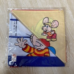【新品・未使用】TOPO GIGIO ハンカチ　2枚セット　昭和レトロ　希少の画像