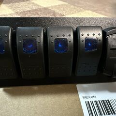 4ギャングロッカースイッチパネル、4.8AデュアルUSB充電器電...