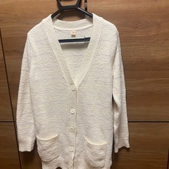 [新品未使用] UNIQLO モコモコ　カーディガン　ルームウェ...