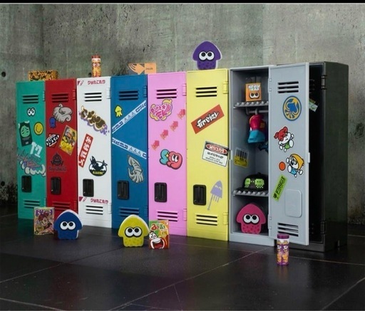 スプラトゥーン3 ロッカーコレクション (8個入) 食玩\n
