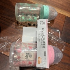 西松屋　広口哺乳びん2本組