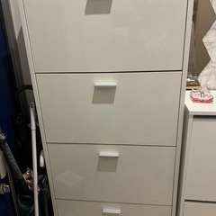 靴箱　4段　ホワイト