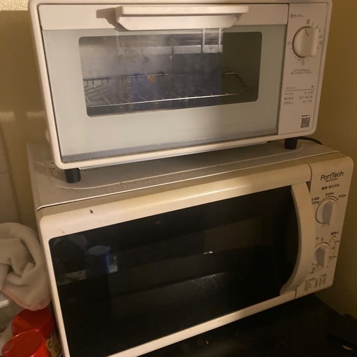 電子レンジとトースター