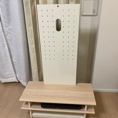 【美品】【組立済】テレビ台/壁寄せテレビスタンドの画像