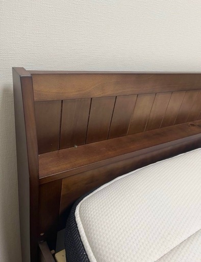 美品　ニトリ　すのこベッド