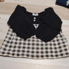 長そで＆スカート+レギンス(80)の画像