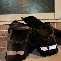 バイク、サイドバック、ハンドルカバーの画像