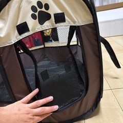 ペット用　折りたたみサークルの画像