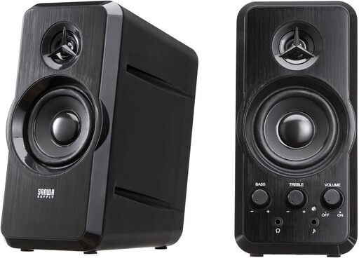 サンワサプライ　マルチメディアスピーカー　MM-SPL6BKN