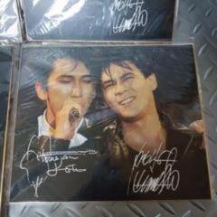 【当時物】BOOWY サイン色紙　4枚セット　ボウイ 氷室京介　布袋寅泰の画像