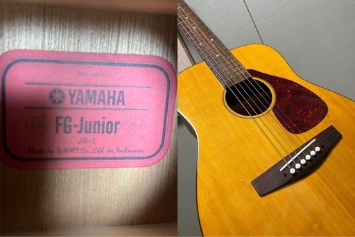 アコースティックギター・ヤマハJR-1(純正ケース付き)