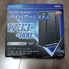 NEC  Wi−Fiルーター PA−WG2600HS2