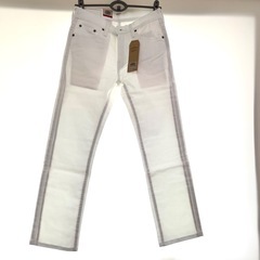 Levi's 513 スリムストレート ホワイトデニム W29 L32