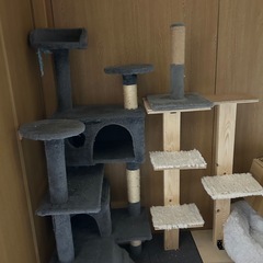 本日引き取りの方のみ1200円キャットタワーの画像