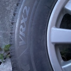 215/65R16　ホイール付き　4本セット　ブリザック　BRIDGESTONE  vrx2 ブリヂストンBLIZZAK 　　　の画像