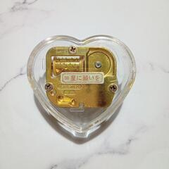 【まとめて】ハート型♡オルゴール２点の画像