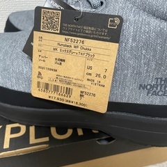 【新品】NORTHFACE ノースフェイス スノーブーツ NF52276 25㎝の画像