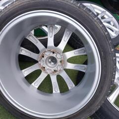 🆕215/45R18インチ7.5Jインセット48ヴォクシー等にアルミホイール４本セット🆕の画像
