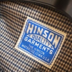 HINSONのハンティングジャケットの画像