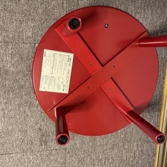 ハローキティ　直径60cm木製ちゃぶ台　円形テーブル　の画像